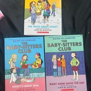 Scholastic The Baby-Sitters Club Graphic Novels 1-7